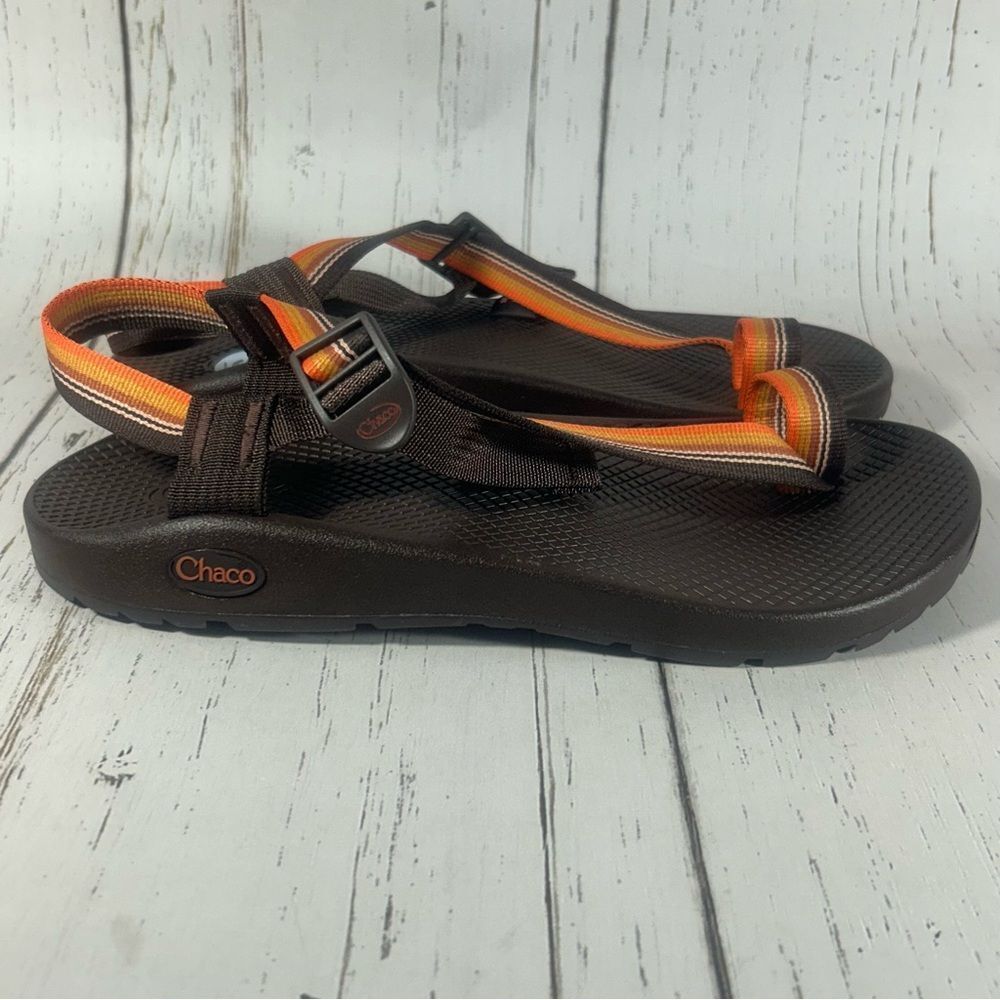 Chaco Bodhi Men’s Adjustable Strap Sandals Slides Brown Size 9